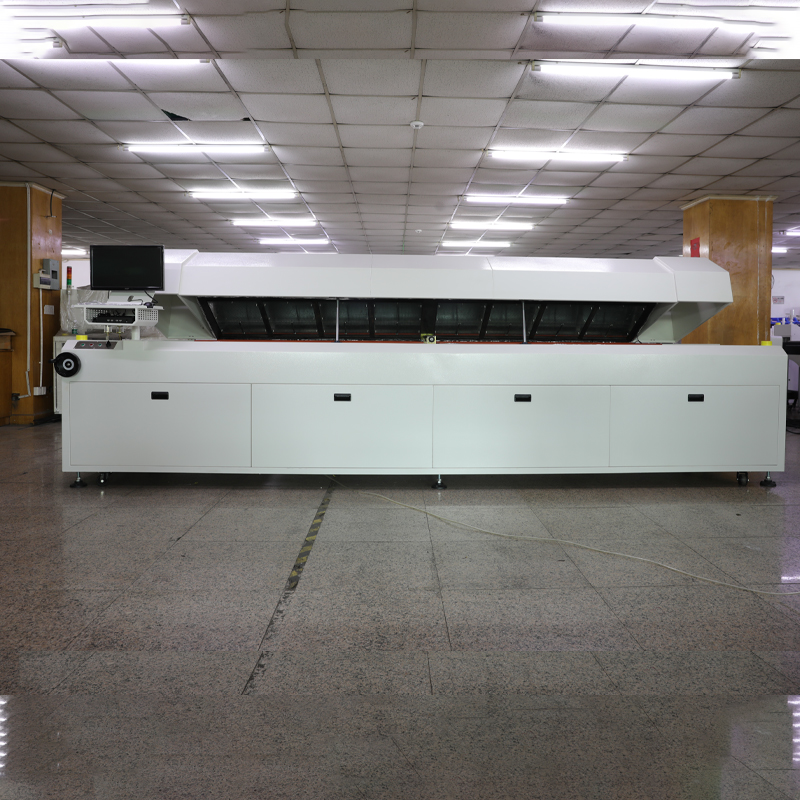 YABO鸭脖无铅回流焊八温区