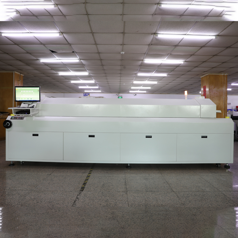 YABO鸭脖无铅回流焊八温区