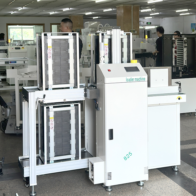 smt设备YABO鸭脖叠送一体机