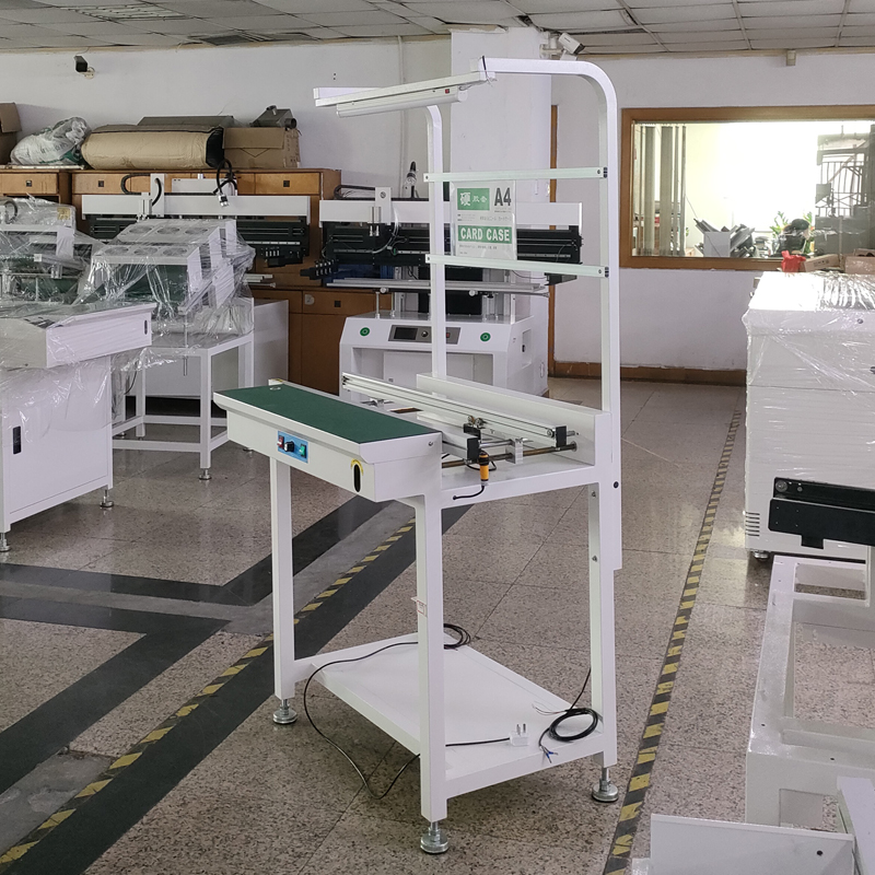 smt设备YABO鸭脖接驳台带灯架