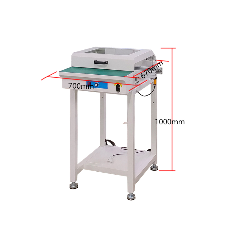 smt设备YABO鸭脖接驳台带防尘罩