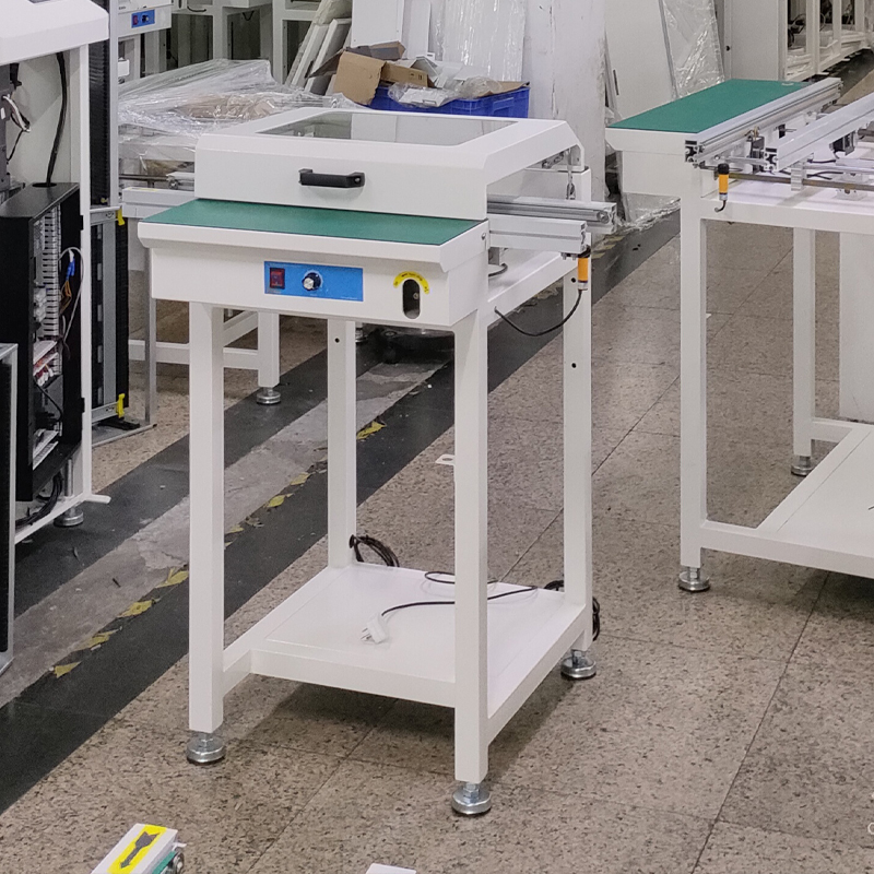 smt设备YABO鸭脖接驳台带防尘罩