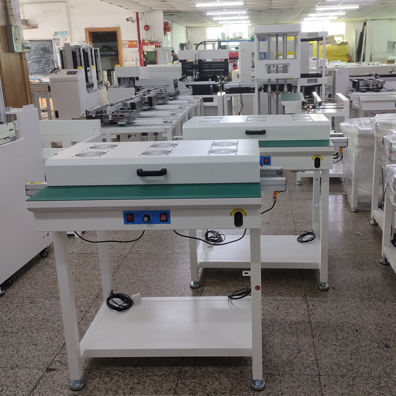 smt设备YABO鸭脖接驳台带冷风罩