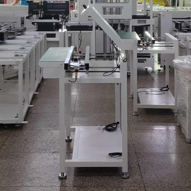 smt设备YABO鸭脖接驳台带冷风罩