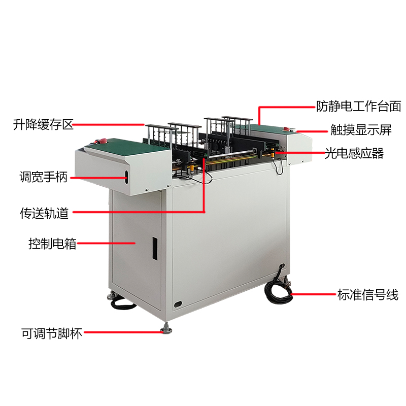smt设备YABO鸭脖筛选接驳台