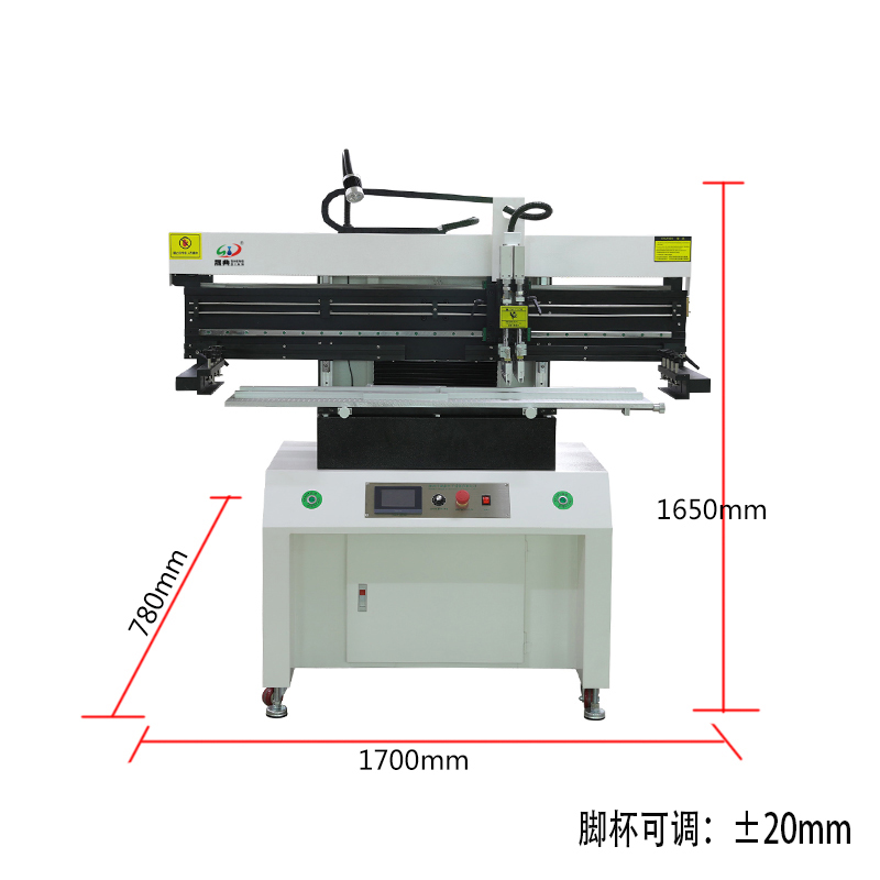 smt设备YABO鸭脖锡膏印刷机