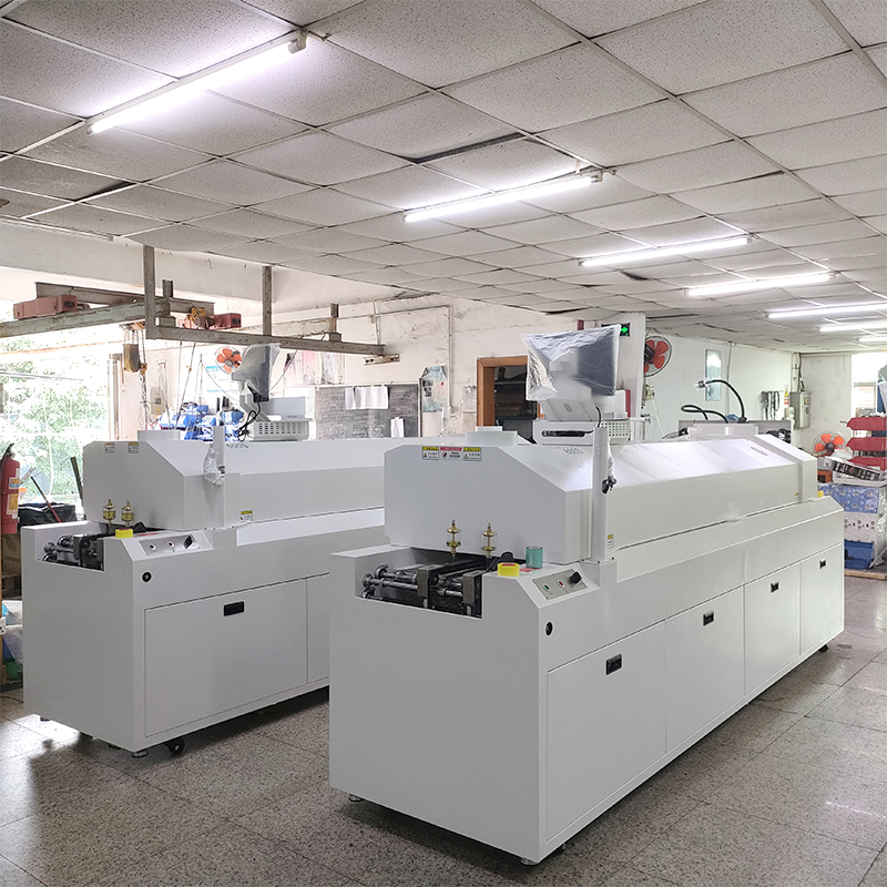 smt设备YABO鸭脖回流焊六温区